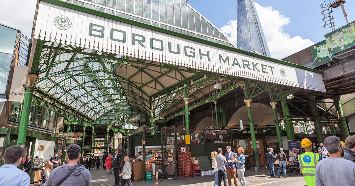 Borough Market - matmarknad i London