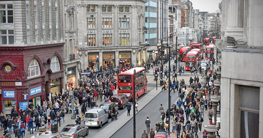 Oxford Street Londons främsta shoppinggata Londonkoll.se