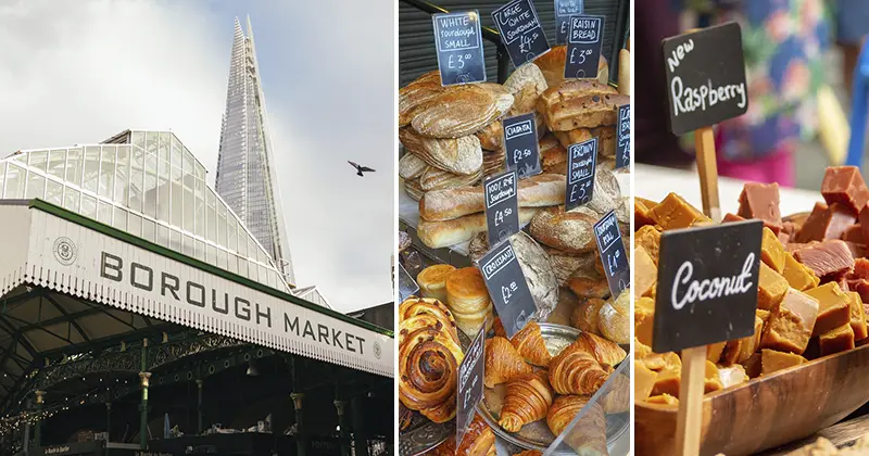 Borough Market - matmarked i London